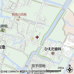 福岡県柳川市東蒲池631周辺の地図