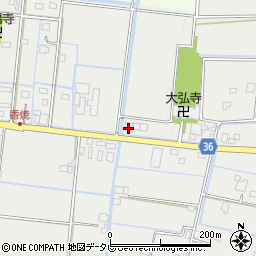 佐賀県杵島郡白石町上区555-1周辺の地図