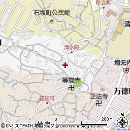 長崎県佐世保市清水町5-18周辺の地図