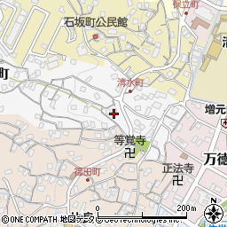 長崎県佐世保市清水町5-13周辺の地図