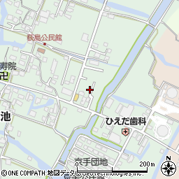 福岡県柳川市東蒲池625周辺の地図