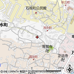 長崎県佐世保市清水町8-41周辺の地図