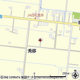佐賀県杵島郡白石町福田894周辺の地図