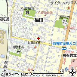 佐賀県杵島郡白石町福田1562周辺の地図