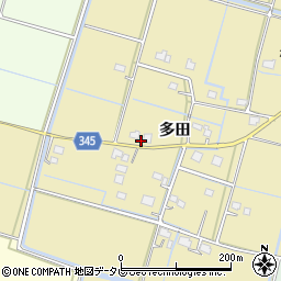 佐賀県杵島郡白石町今泉810周辺の地図
