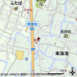 福岡県柳川市東蒲池1506周辺の地図