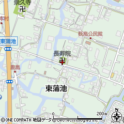 福岡県柳川市東蒲池725周辺の地図