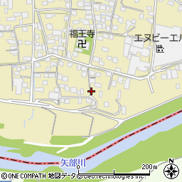 福岡県筑後市溝口1385周辺の地図