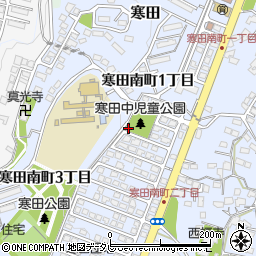 寒田中児童公園トイレ周辺の地図