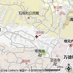 長崎県佐世保市清水町6-12周辺の地図