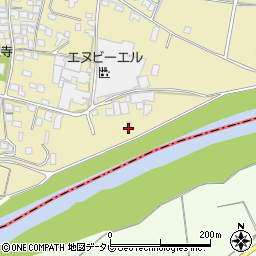 福岡県筑後市溝口1458周辺の地図
