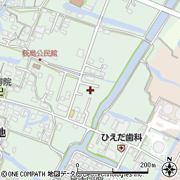 福岡県柳川市東蒲池624-7周辺の地図