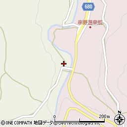 大分県玖珠郡九重町菅原1036周辺の地図
