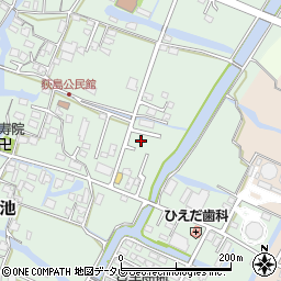 福岡県柳川市東蒲池624周辺の地図