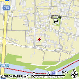 福岡県筑後市溝口1416周辺の地図