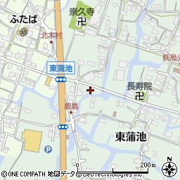 福岡県柳川市東蒲池1503周辺の地図