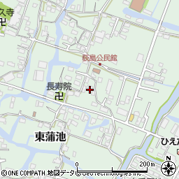 福岡県柳川市東蒲池713-1周辺の地図