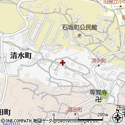 長崎県佐世保市清水町7-24周辺の地図