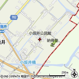 小坂井公民館周辺の地図