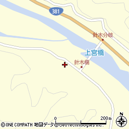 高知県高岡郡四万十町上宮849周辺の地図