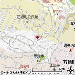長崎県佐世保市清水町6-10周辺の地図