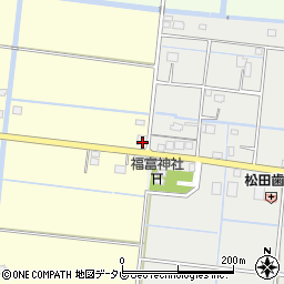 佐賀県杵島郡白石町福田195-5周辺の地図
