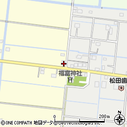 佐賀県杵島郡白石町福田195周辺の地図