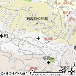 長崎県佐世保市清水町6-19周辺の地図