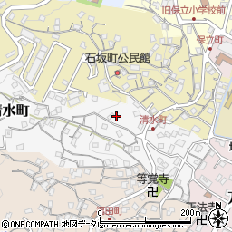 長崎県佐世保市清水町6-21周辺の地図