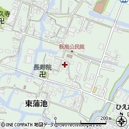 福岡県柳川市東蒲池714周辺の地図