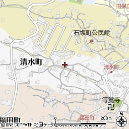 長崎県佐世保市清水町49-2周辺の地図