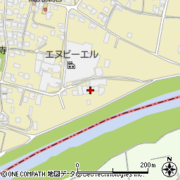 福岡県筑後市溝口1459周辺の地図