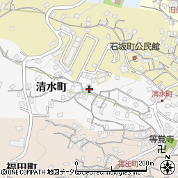 長崎県佐世保市清水町210周辺の地図