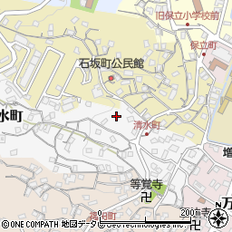 長崎県佐世保市清水町6-22周辺の地図
