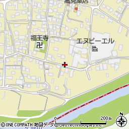 福岡県筑後市溝口1366周辺の地図