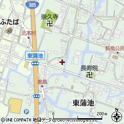 福岡県柳川市東蒲池1502周辺の地図
