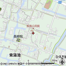 福岡県柳川市東蒲池616周辺の地図