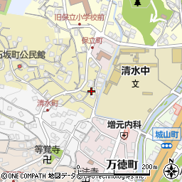 長崎県佐世保市石坂町4周辺の地図