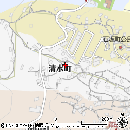長崎県佐世保市清水町203周辺の地図