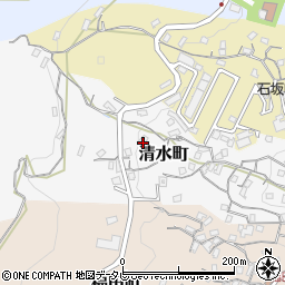 長崎県佐世保市清水町183周辺の地図