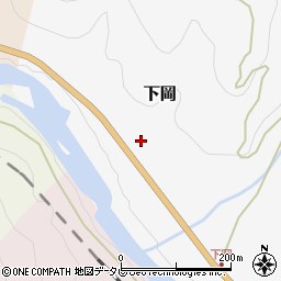 高知県高岡郡四万十町下岡41周辺の地図