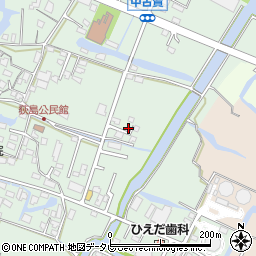 福岡県柳川市東蒲池588周辺の地図