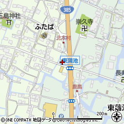 福岡県柳川市東蒲池1479周辺の地図