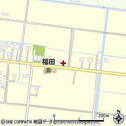 佐賀県杵島郡白石町福田299-5周辺の地図