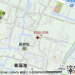 福岡県柳川市東蒲池749-7周辺の地図
