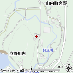 天狗谷窯周辺の地図