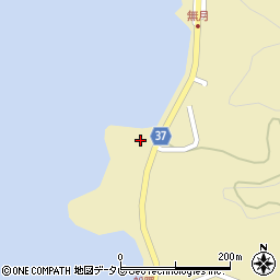 愛媛県宇和島市三浦東1341周辺の地図