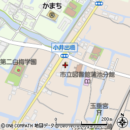 セブンイレブン柳川矢加部店周辺の地図