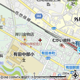 佐賀県西松浦郡有田町本町1530-15周辺の地図