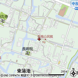 福岡県柳川市東蒲池752周辺の地図